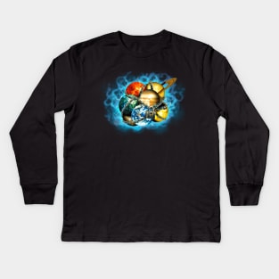 Prison Planet Super Dragon ball Heroes Kids Long Sleeve T-Shirt